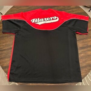 VTG Portland Trail Blazers NBA Hardwood Classics Warmup Jacket Size 3XL